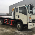 Cheap price HOWO 4x2 light duty 10 tons flatbed lorry truck